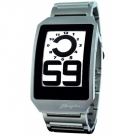 часы Phosphor Digital Hour E-ink на электронных чернилах, металлический браслет. DH03