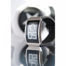 Часы Phosphor Digital Hour E-ink на электронных чернилах, полимерный браслет. DH01